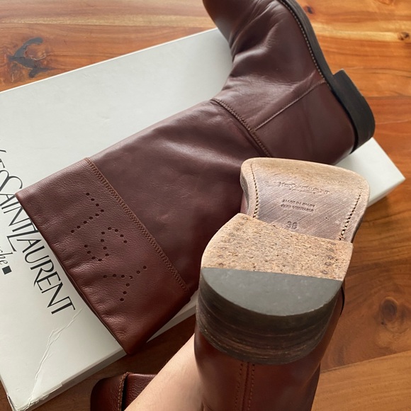 YSL Leather Boots - Picture 9 of 10